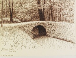 Le Pont des Amoureux, par Gilbert Shelton,  2° prix ex aequo